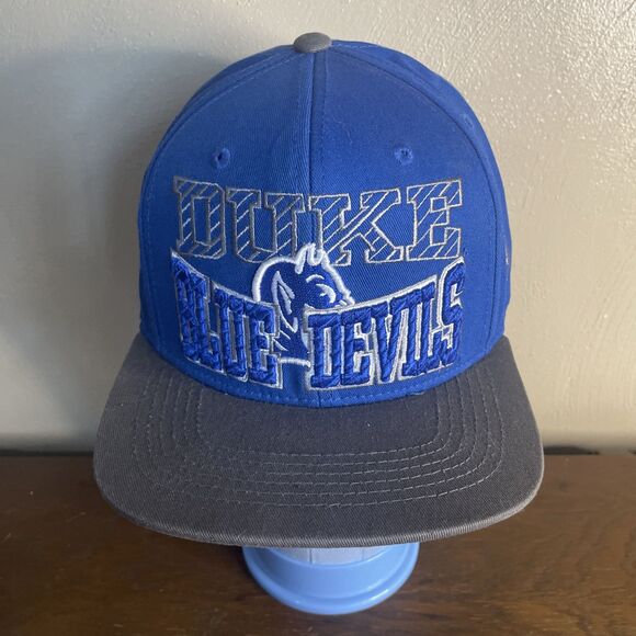 Duke Blue Devils Top Of The World Snapback Hat Cap Black Blue - Picture 2 of 7